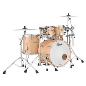 Pearl MCT924XEDPC 111 Matte Natural Hybrid Shell Pack Master Maple Complete Drum Set